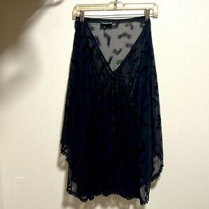 Sourpuss clothing bats swimsuit cover